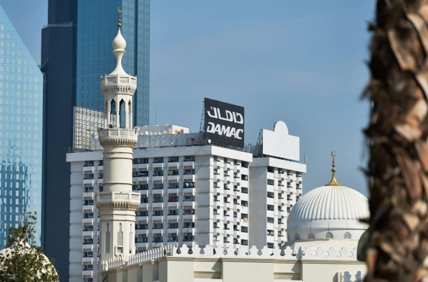 بناية داماك العقارية في دبي. المصور: نور فوتو