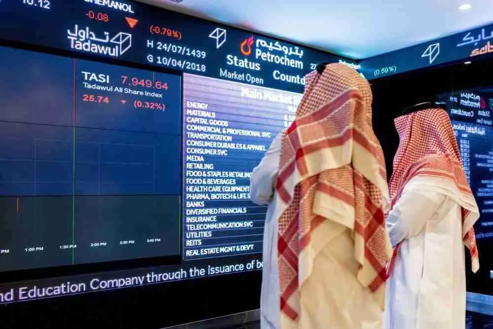 Saudi Stocks Extend Slide as Oil Weighs on Sentiment مصدر الصورة: بلومبيرغ.