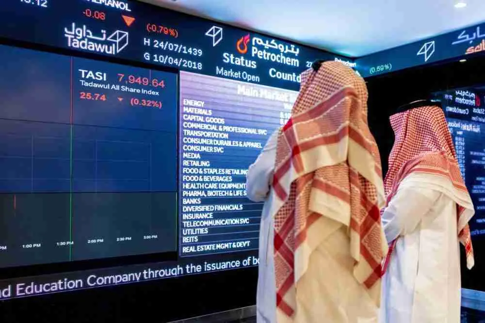 السوق المالية السعودية ترتفع في أول ظهور لها بعد طرح عام أولي بقيمة مليار دولار