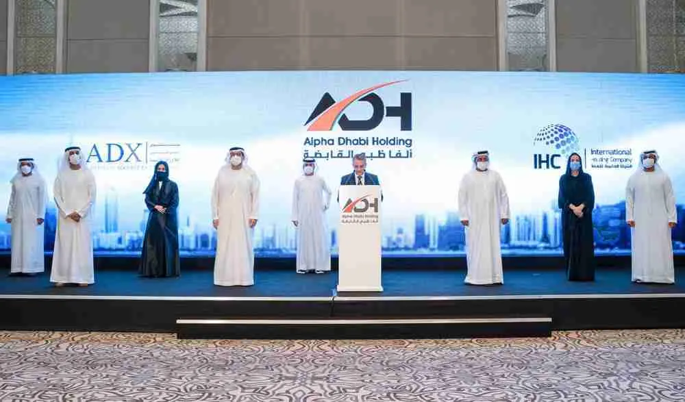Alpha Dhabi Holding PJSC مصدر الصورة: ياهو بيزنس.