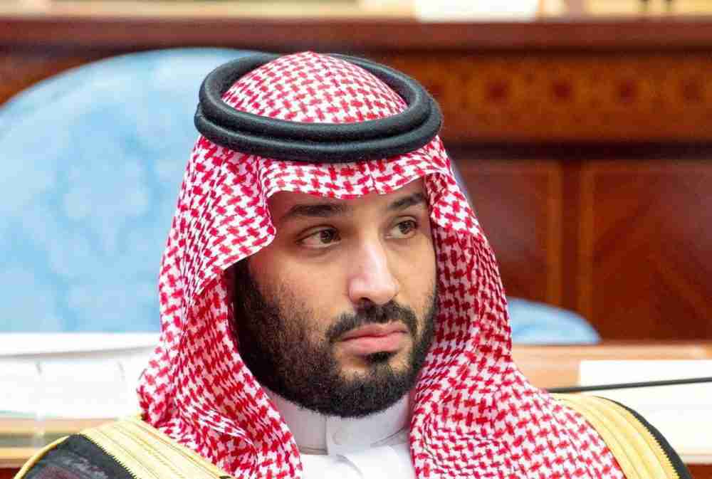 FILE PHOTO: Saudi Crown Prince Mohammed bin Salman attends a session of the Shura Council in Riyadh ولي العهد الأمير محمد بن سلمان. مصدر الصورة: رويترز.