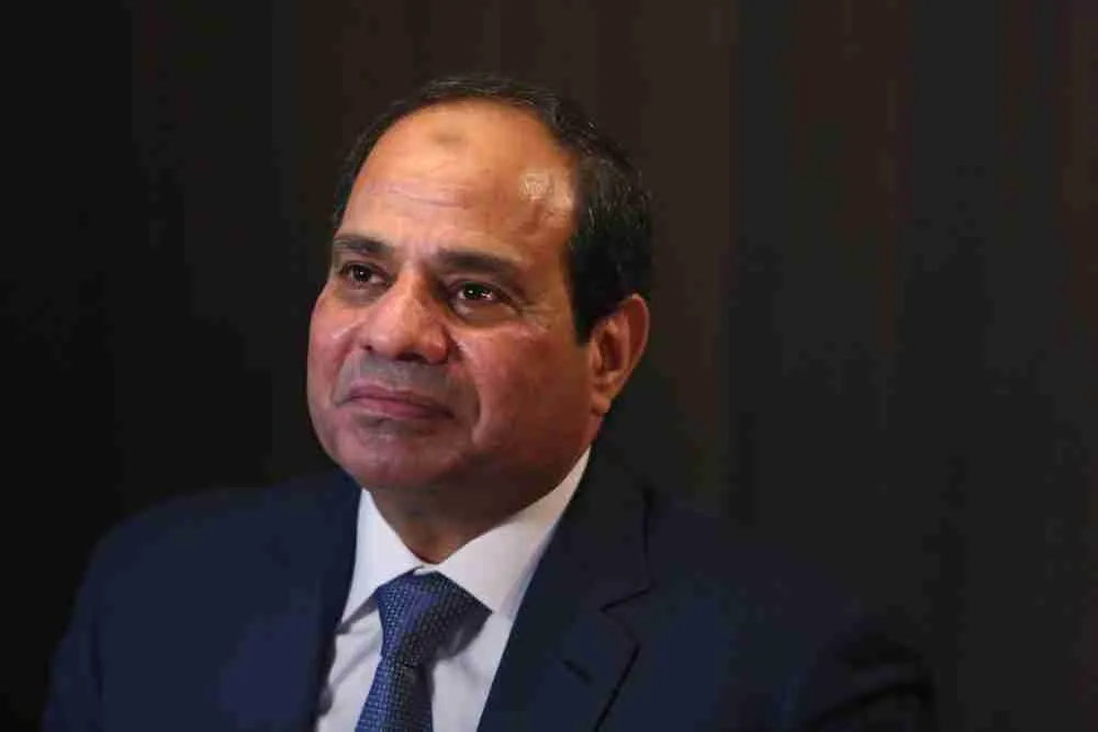 الرئيس المصري عبد الفتاح السيسي. الصورة: كريس راتكليف، لبلومبيرغ.