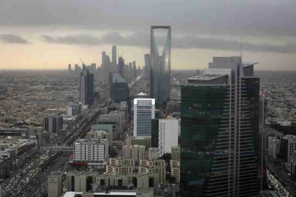 أفق مدينة الرياض بالمملكة العربية السعودية مصدر الصورة: بلومبيرغ.