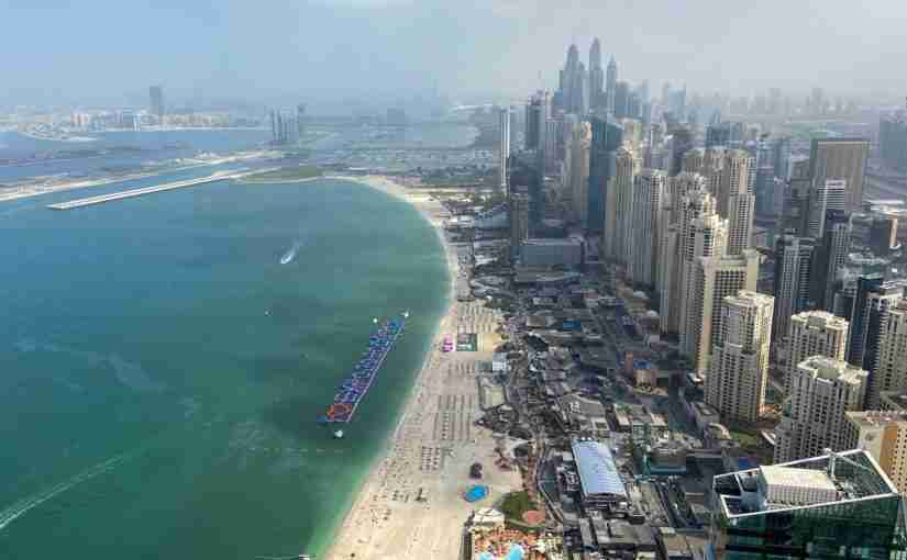 منظر عام على جميرا بيتش ريزيدنس (JBR) في دبي، الإمارات العربية المتحدة. الصورة: عبد الهادي الرمحي، لرويترز