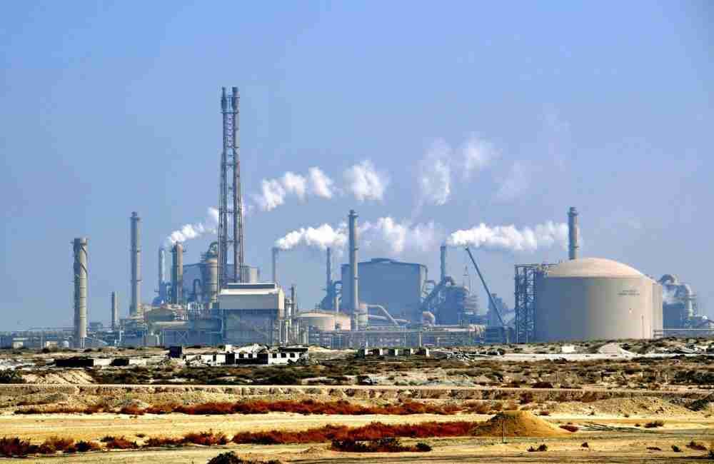 مدينة الجبيل الصناعية في المملكة العربية السعودية. الصورة: جوزيبي كاكاس، وكالة الصحافة الفرنسية، غيتي إيماجز