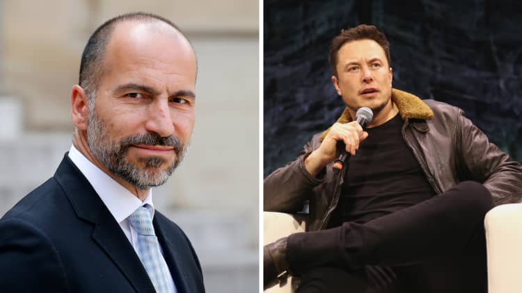 Uber CEO Is Skeptical About Elon Musk’s Robotaxi Idea مصدر الصورة: وسائل التواصل الاجتماعي